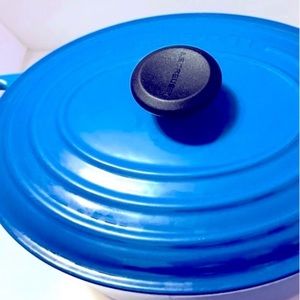New Le Creuset 5qt #29 Enameled Oval Dutch Oven Cast Iron Roaster, Marseille